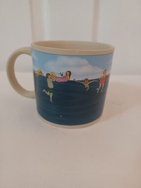 Unemployed Philosophers Guild Shark Heat Changing Coffee Mug 14oz Novelty Cup